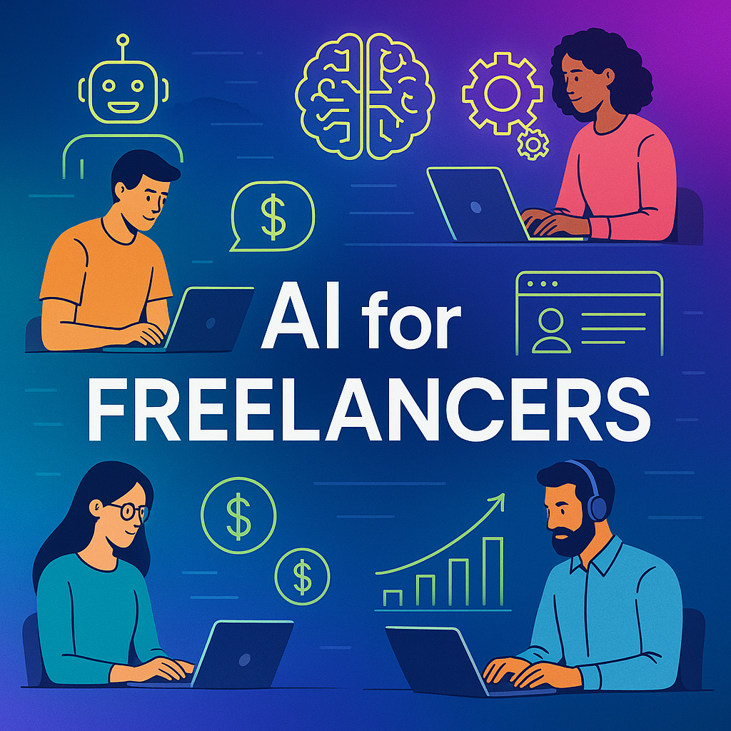20251013_1108_AI Freelancing Success_simple_compose_01k7e16ngrfymb17cpv9qj7512